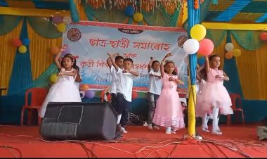 সাতগাঁও শিক্ষা নিকেতনৰ ৬ ষষ্ঠ বাৰ্ষিক নবাগত আদৰণী সভা সম্পন্ন