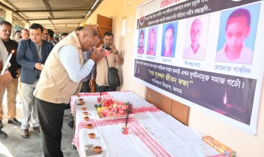 মন্ত্ৰী পৰিমল শুক্লবৈদ্যৰ পথ সুৰক্ষা সজাগতাৰ কাৰ্যসূচী