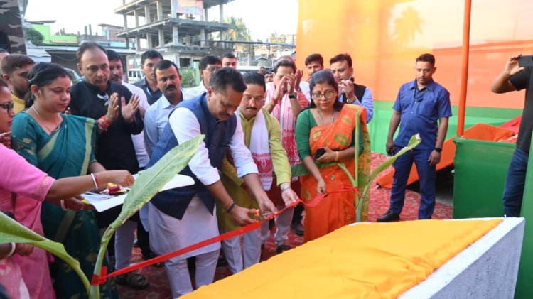 দৰঙত বিভাগীয় কাম-কাজৰ অগ্ৰগতিৰ বুজ ললে মন্ত্ৰী অশোক সিংহলে