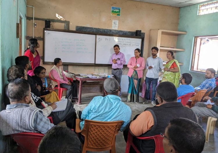 ছিপাঝাৰ শিক্ষাখণ্ডত নিপুণ অসমৰ বুনিয়াদী সাক্ষৰতা আৰু সাংখ্যিকতাৰ প্ৰশিক্ষণ সমাপ্ত