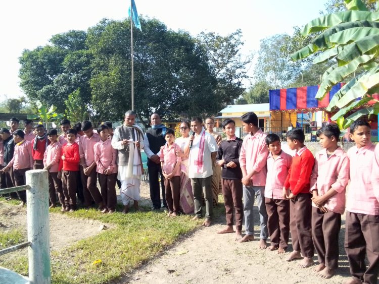 জাপ মৰা বড়িত কৃতি ছাত্ৰ ছাত্ৰী সম্বৰ্ধনা জ্ঞাপন
