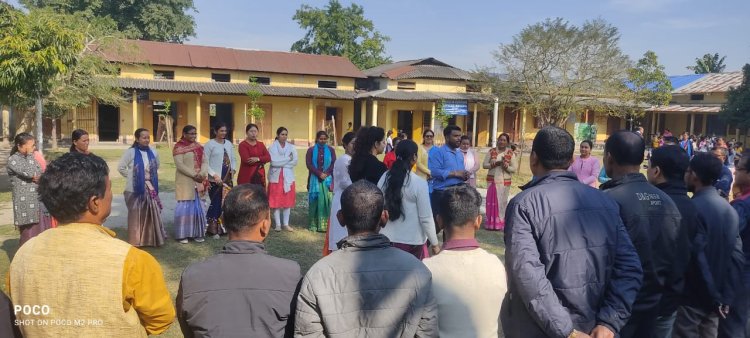 ছিপাঝাৰত প্ৰাক্ শৈশৱকালীন শিশুৰ যতন আৰু শিক্ষা প্ৰশিক্ষণ