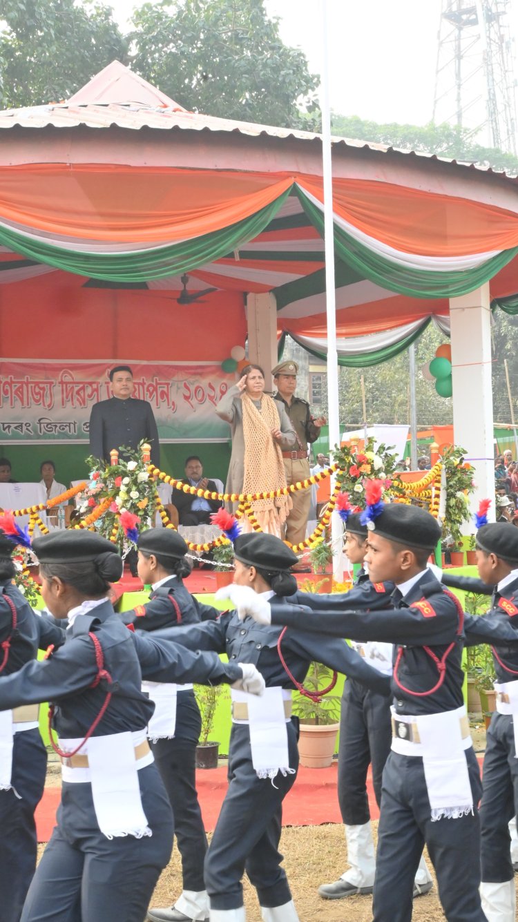 দৰঙত ৭৫ সংখ্যক গণৰাজ্য দিৱস উদযাপন
