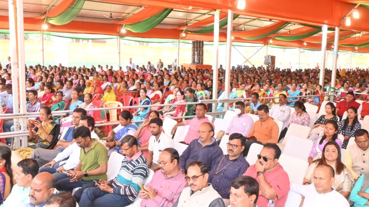 দৰঙৰ বিকাশ যাত্ৰাৰ কাৰ্যসূচীত  মন্ত্ৰী চন্দ্ৰমোহন পাটোৱাৰী
