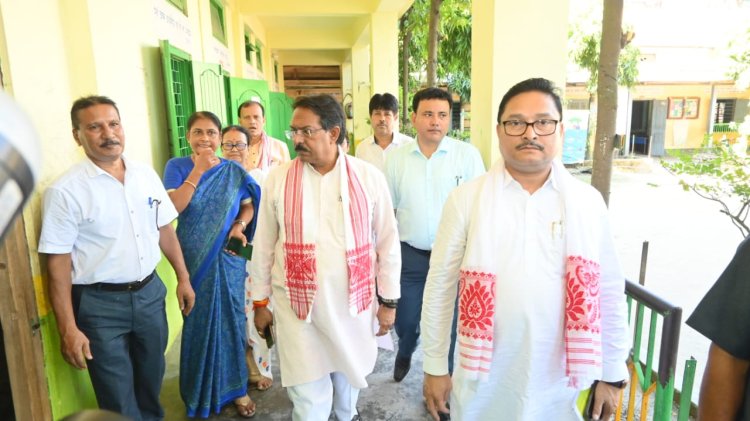দৰঙত উন্নয়নৰ বুজ ল'লে কেন্দ্ৰীয় মন্ত্ৰী হৰ্ষ মালহোত্ৰাই