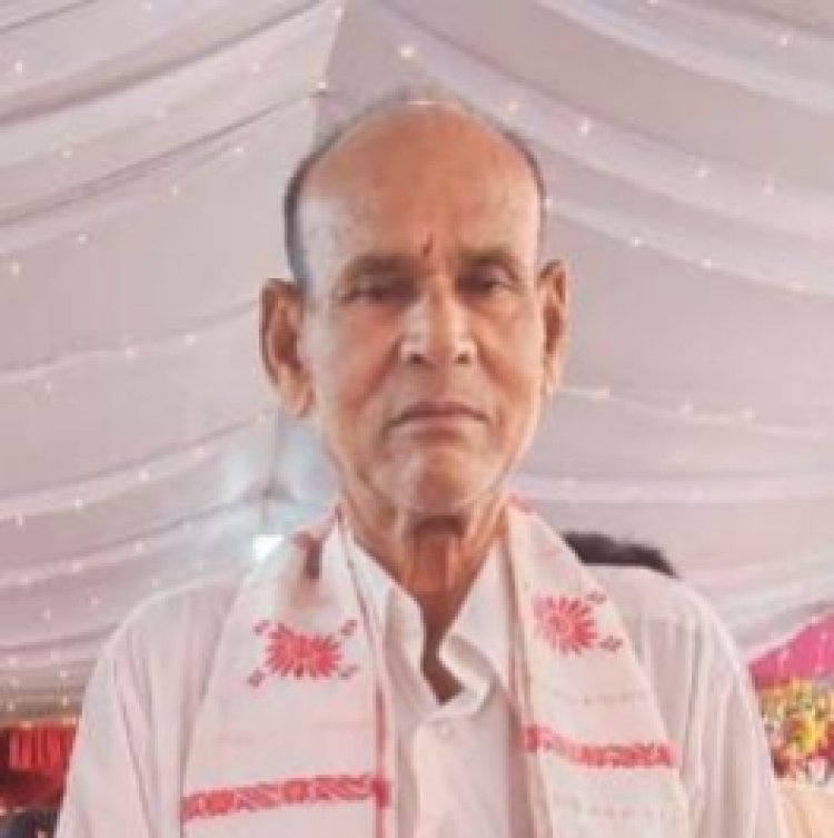 বিশিষ্ট সমাজ সেৱক ভূমিধৰ শৰ্মাৰ মৃত্যুত দেওমৰনৈত শোকৰ ছাঁ 