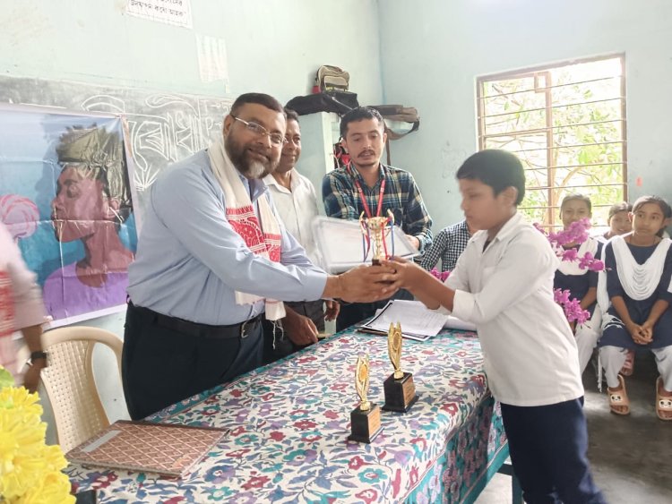দৰং কৰ্কট কেন্দ্ৰৰ উদ্যোগত চেঙ্গেলীয়াঝাৰ উচ্চতৰ মাধ্যমিক বিদ্যালয়ত বিশ্ব ধঁপাত বিৰোধী দিৱস পালন
